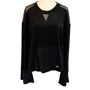 C & C California Women's Black Long Sleeve Top. Size XL.